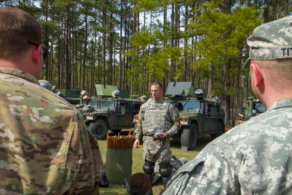 South Carolina National Guard Military Police Soldiers sharpen skills