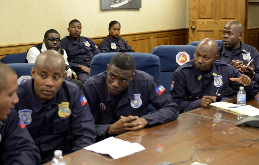 Delegation visits 8th Coast Guard District