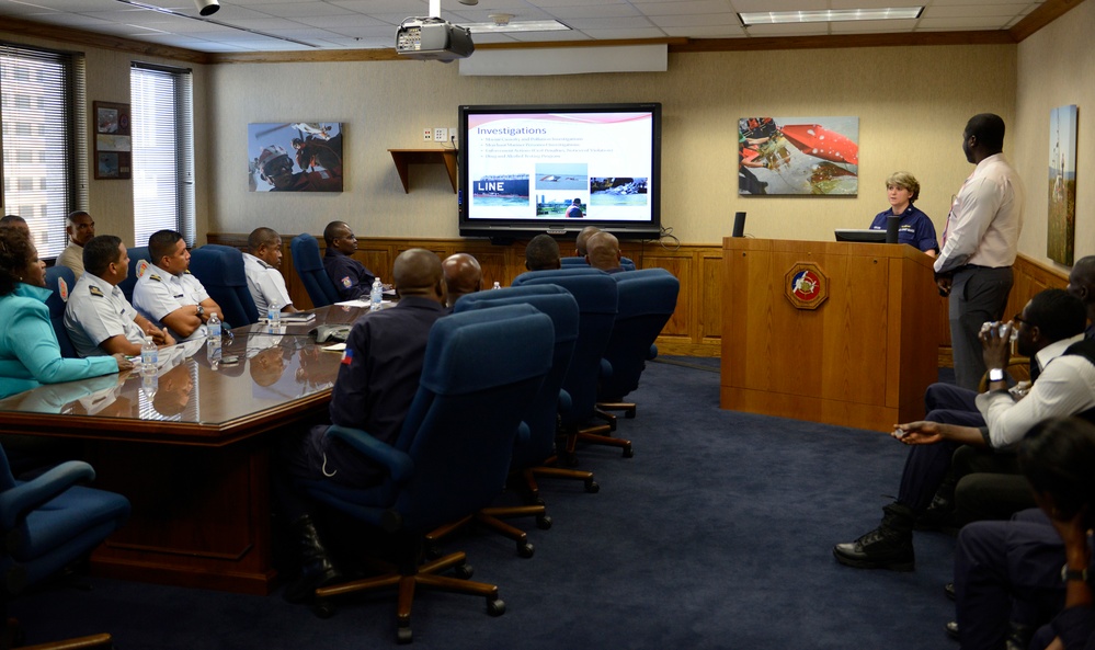 Delegation visits 8th Coast Guard District