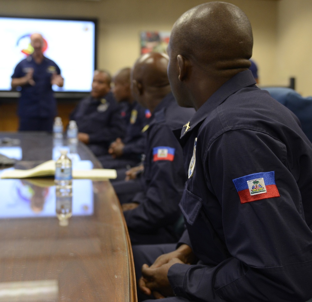 Delegation visits 8th Coast Guard District