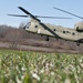 CH-47 Chinook sling load at 179th Airlift Wing