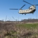 CH-47 Chinook sling load at 179th Airlift Wing