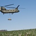 CH-47 Chinook sling load at 179th Airlift Wing