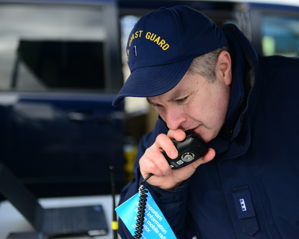 Coast Guard communications exercise in Seattle