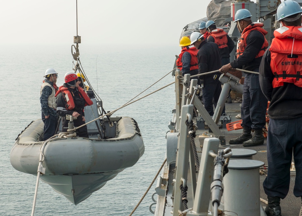 USS Fitzgerald Foal Eagle operations