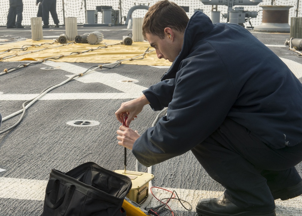 USS Fitzgerald Foal Eagle operations