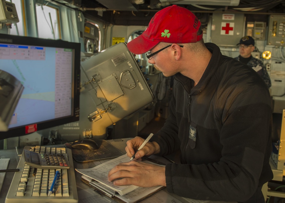 USS Fitzgerald Foal Eagle operations