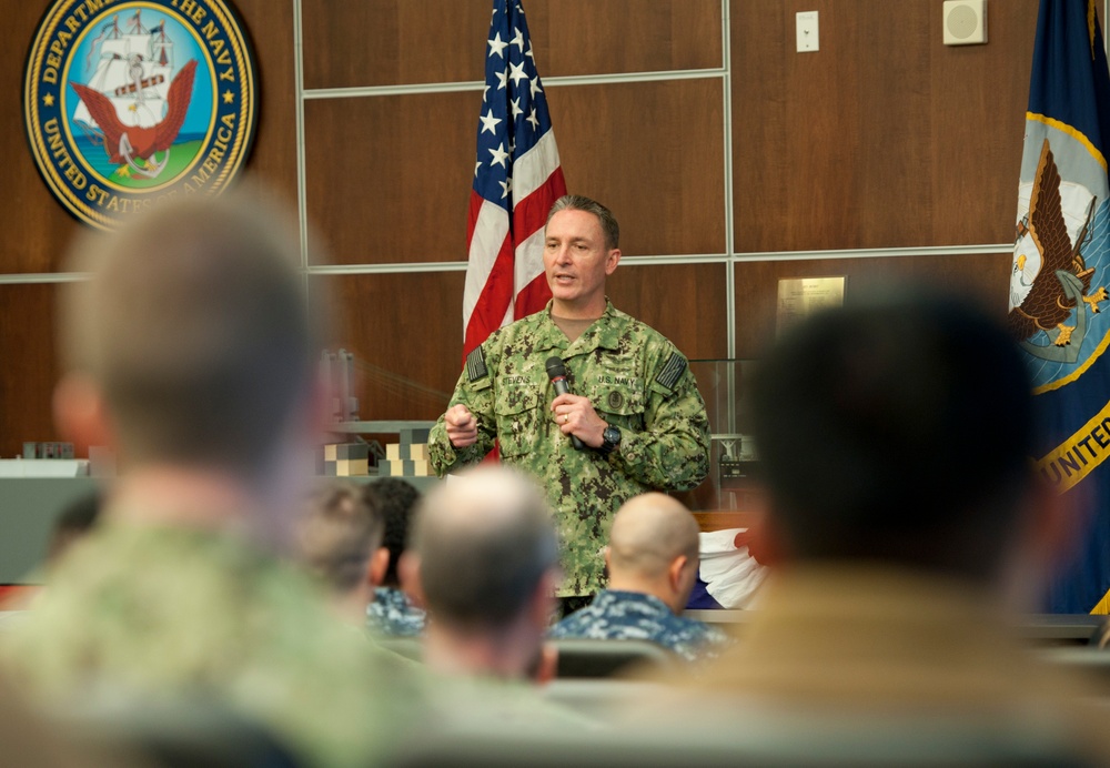 All-hands call at Naval Weapons Station Yorktown