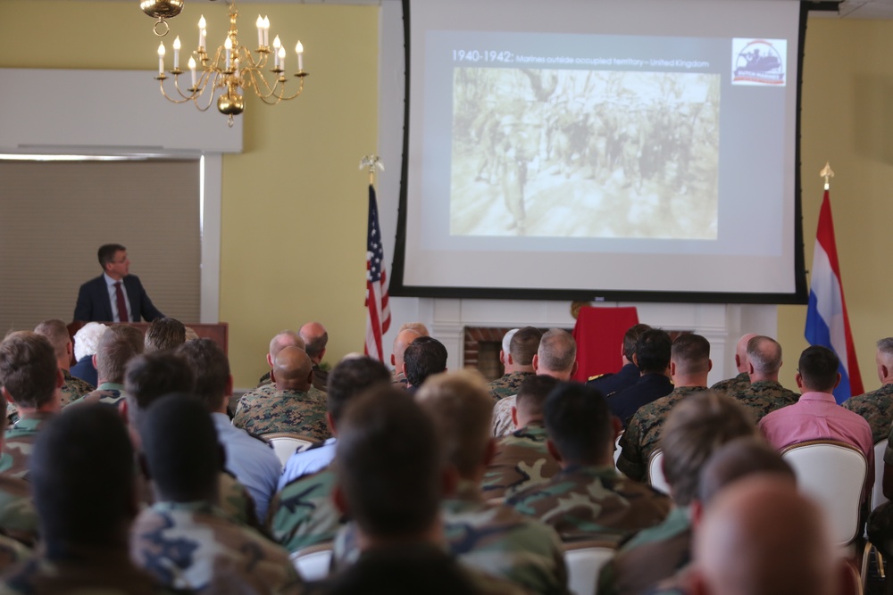 History in the making: Plaque rededication ceremony