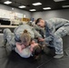 Security Forces combatives training at the 119th Wing