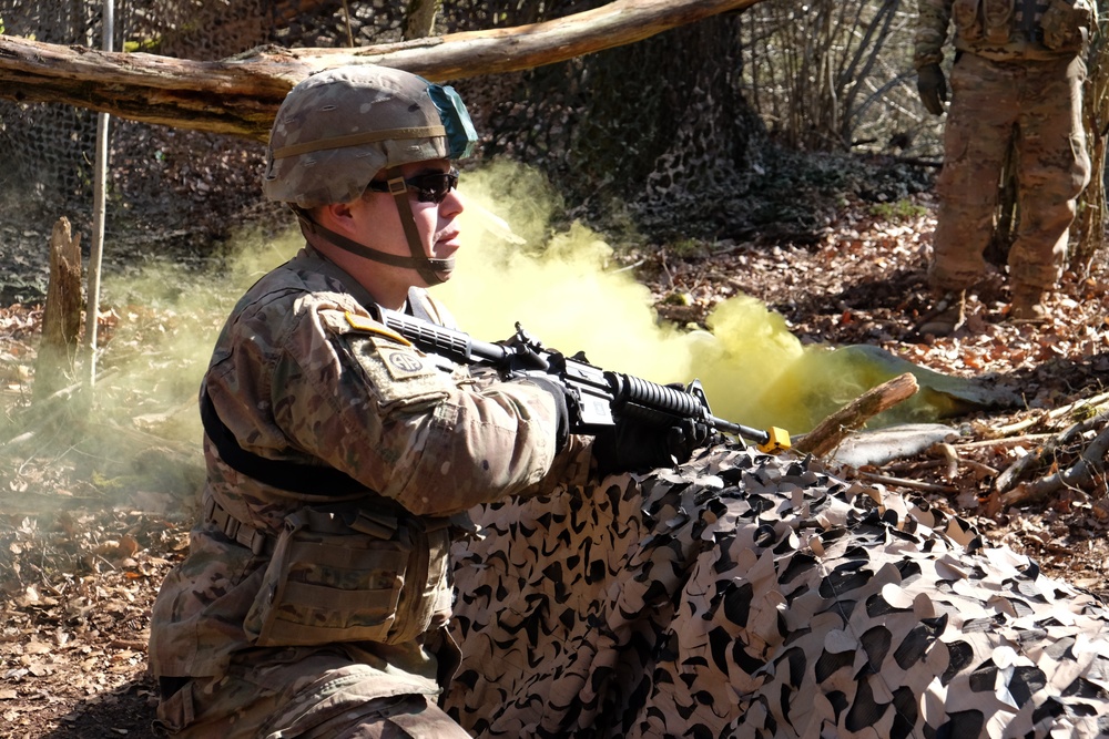 USAREUR EFMB 2016 Training on Combat Testing Lane