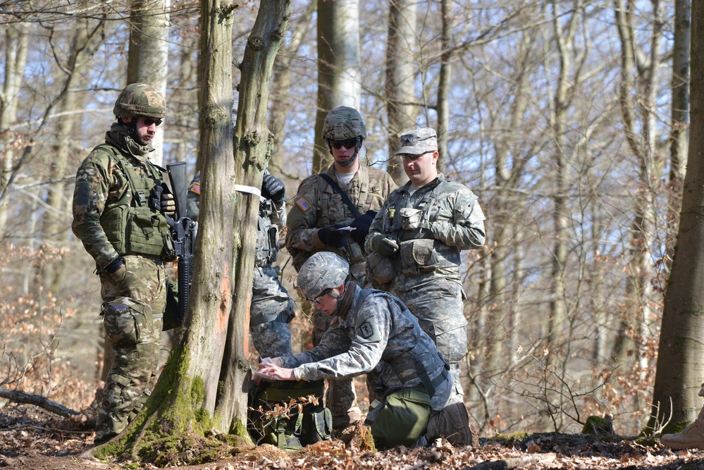USAREUR EFMB 2016 Training on Combat Testing Lane