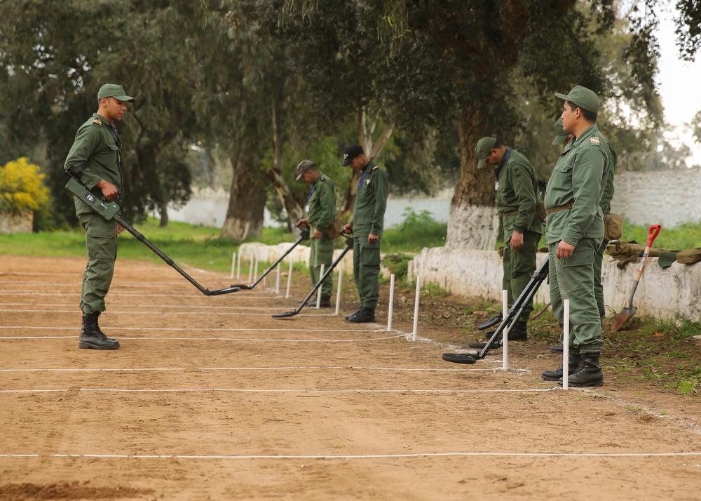 U.S., Morocco improve demining capability, work on center of excellence