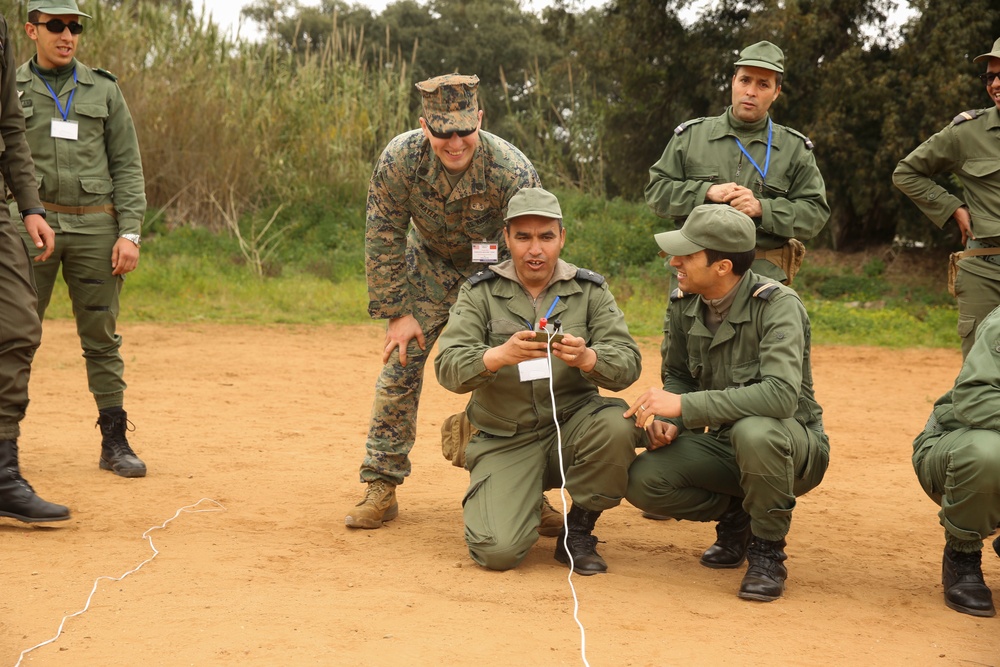 U.S., Morocco improve demining capability, work on center of excellence