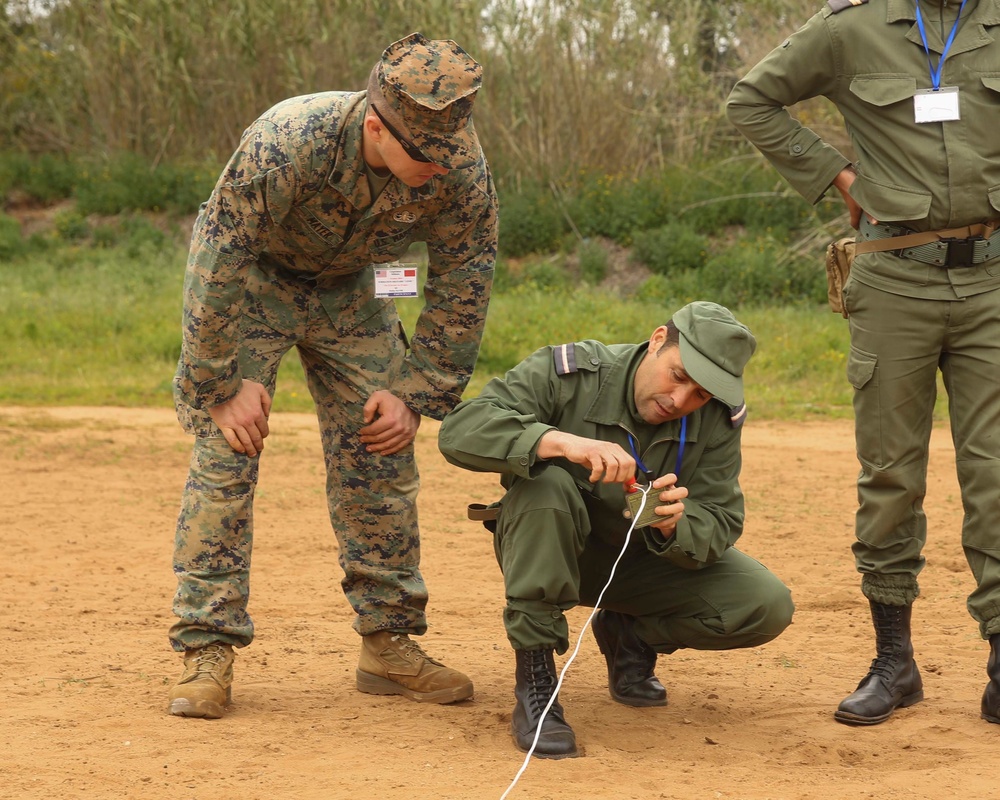 U.S., Morocco improve demining capability, work on center of excellence