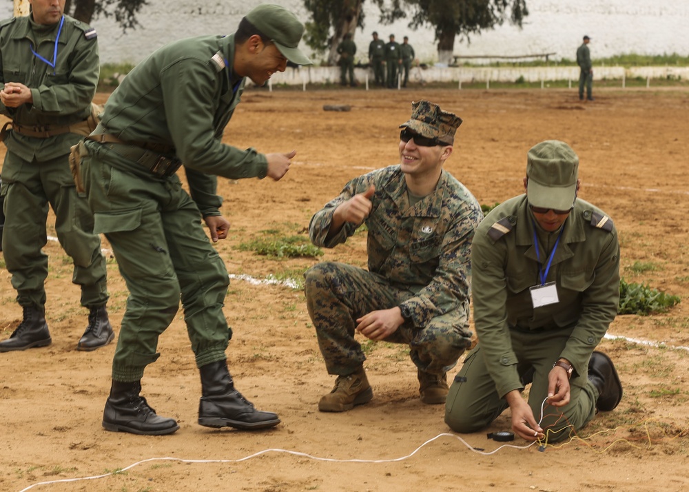 U.S., Morocco improve demining capability, work on center of excellence