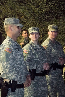South Carolina National Guard Military Police Soldiers sharpen skills on the field and on campus