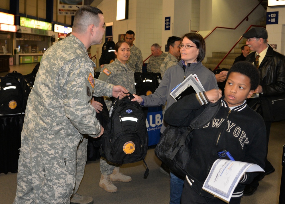 New York National Guard Emergency Preparedness Training in Albany