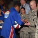 Harlem Globetrotters visit Cheyenne Mountain Air Force Station