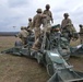 Field Artillery, 2CR, conducts sling load training with M777 Howitzers