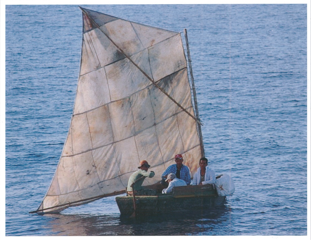 Cuban migrants in the Florida Straits