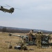 Field Artillery, 2CR, conducts sling load training with M777 Howitzers