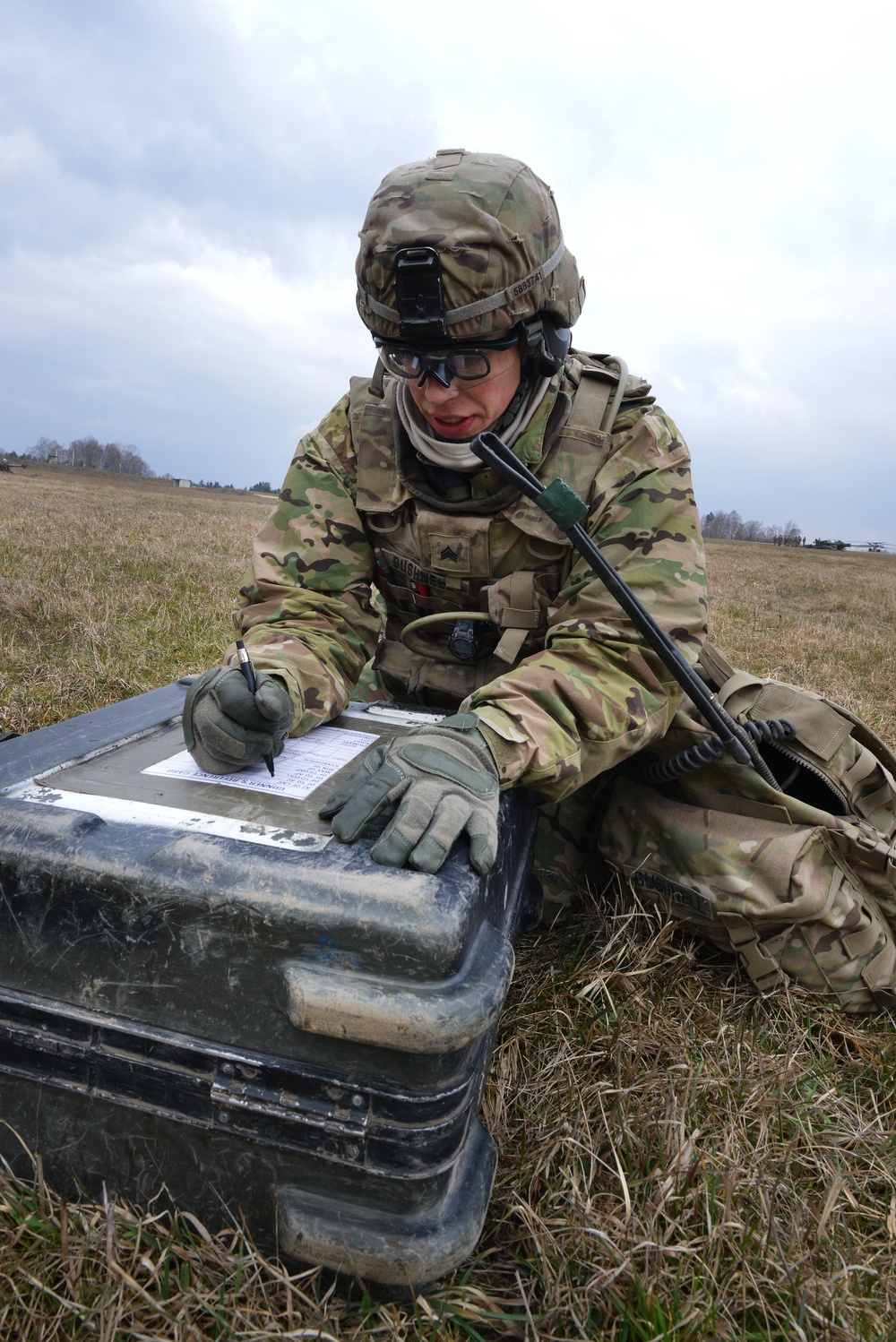 Field Artillery, 2CR, conducts sling load training with M777 Howitzers