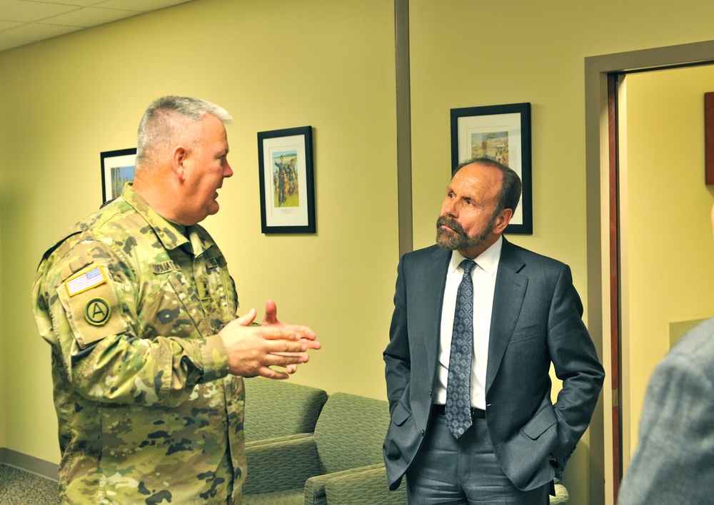 State senator visits 63rd RSC headquarters