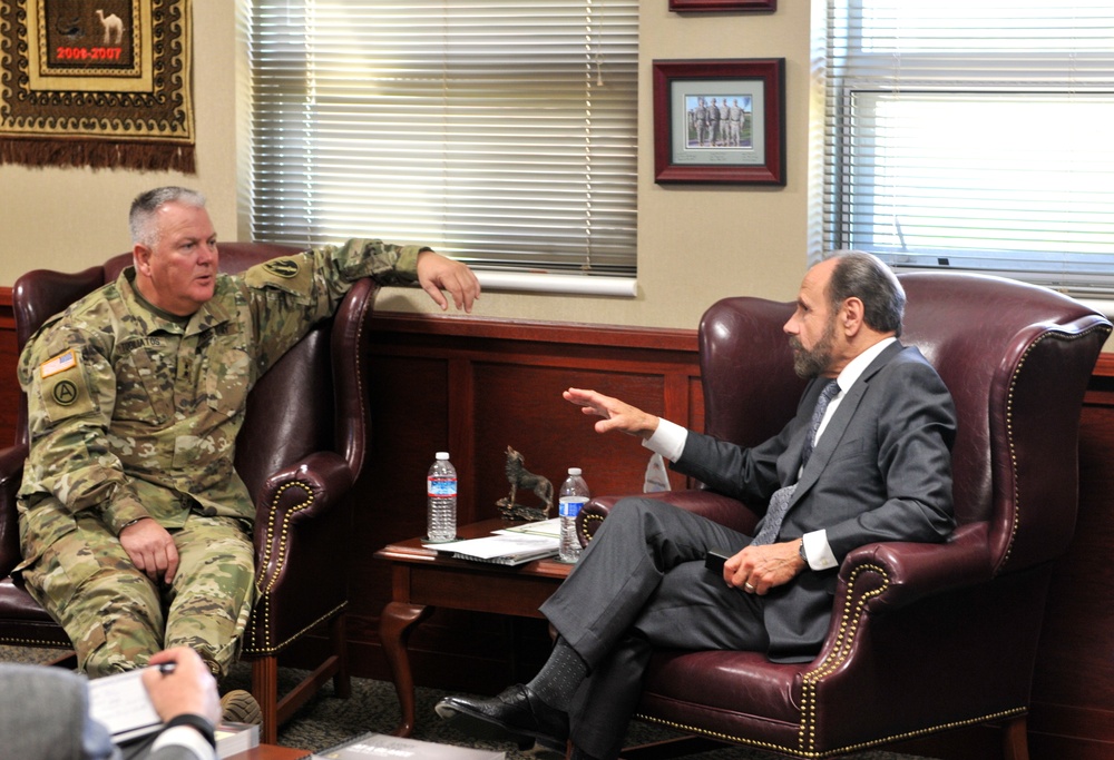 State senator visits 63rd RSC headquarters