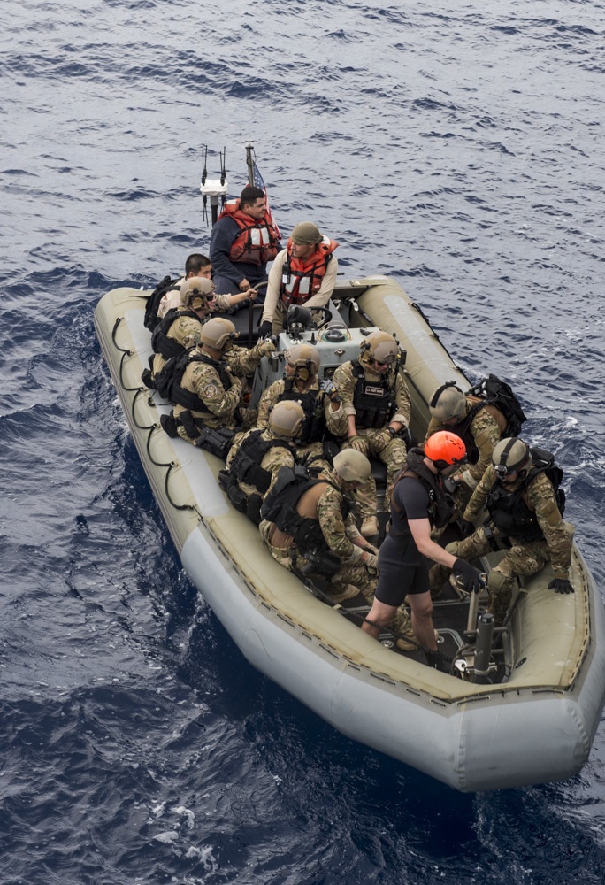 Navy, Coast Guard conduct fisheries boardings, promote regional stability in Pacific