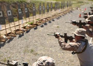 Recon Marines Conduct Shooting Package to Prepare For The 11th MEU