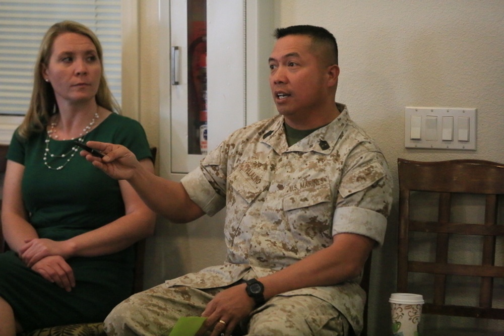 DVIDS - News - Combat Center leadership, LMH, residents meet for RAB