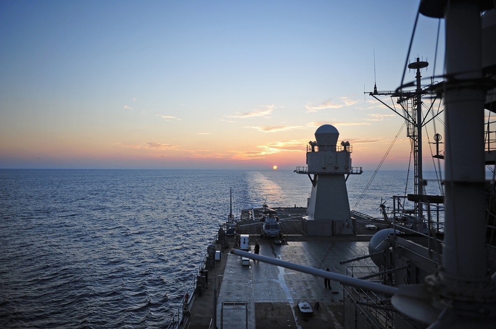 USS Blue Ridge operations