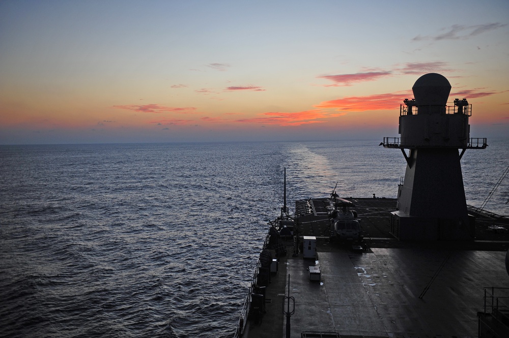 USS Blue Ridge operations