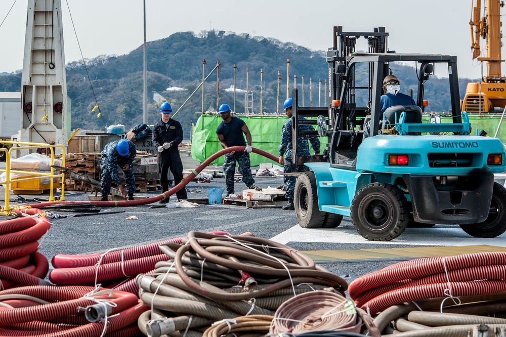USS Ronald Reagan operations