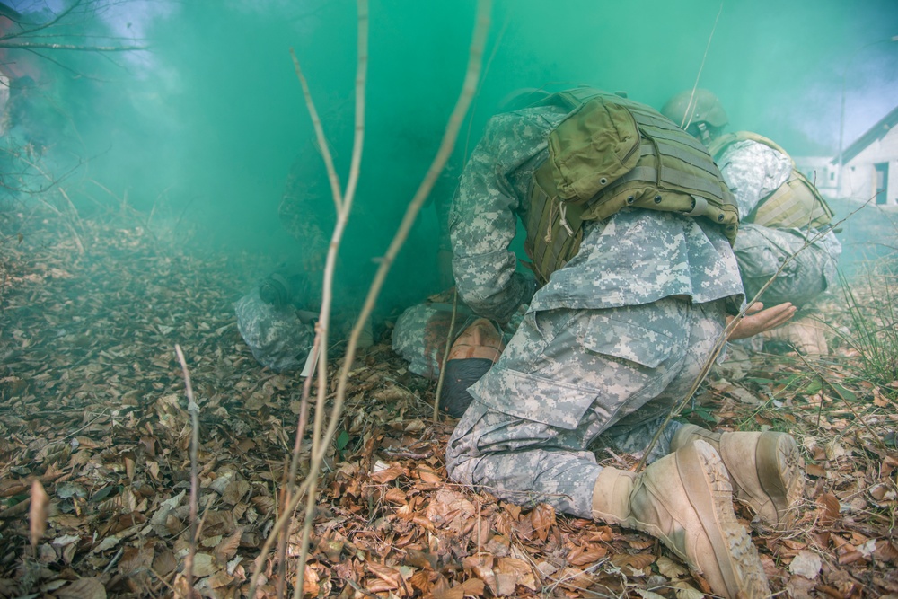 Combat lifesaver course held at Boeblingen Local Training Area