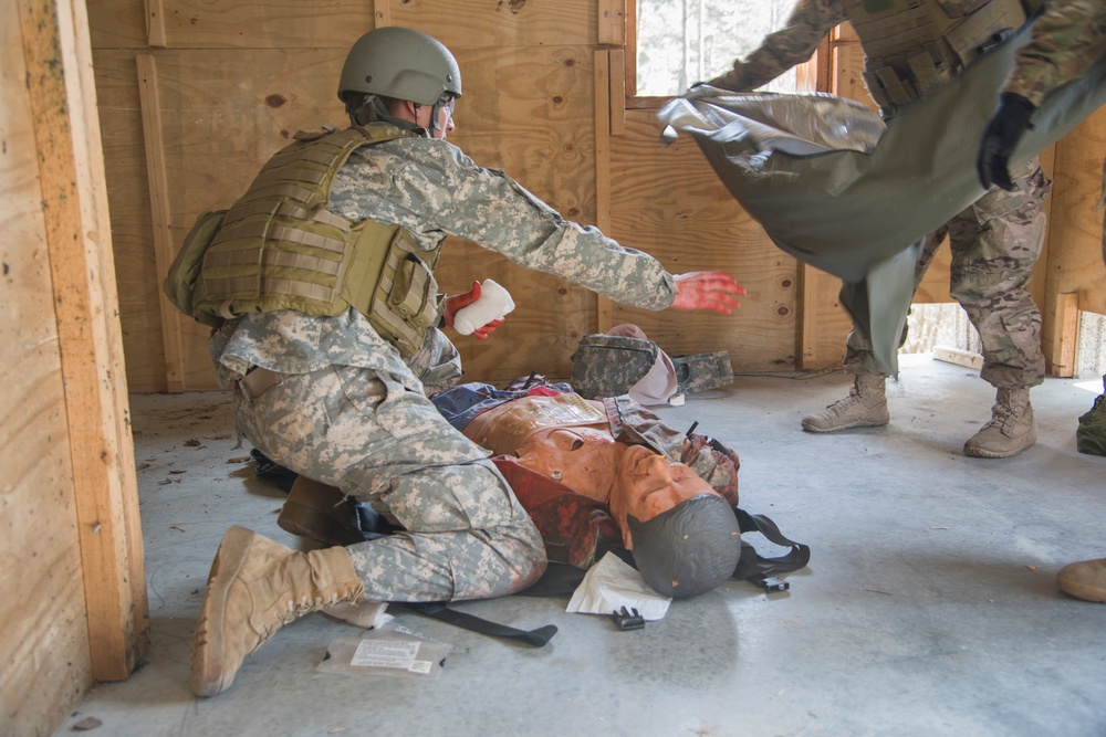 Combat Lifesaver Course held at Boeblingen Local Training Area