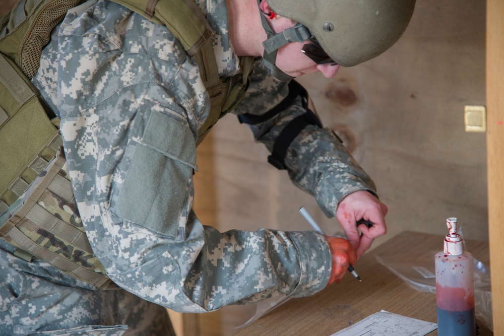 Combat Lifesaver Course held at Boeblingen Local Training Area