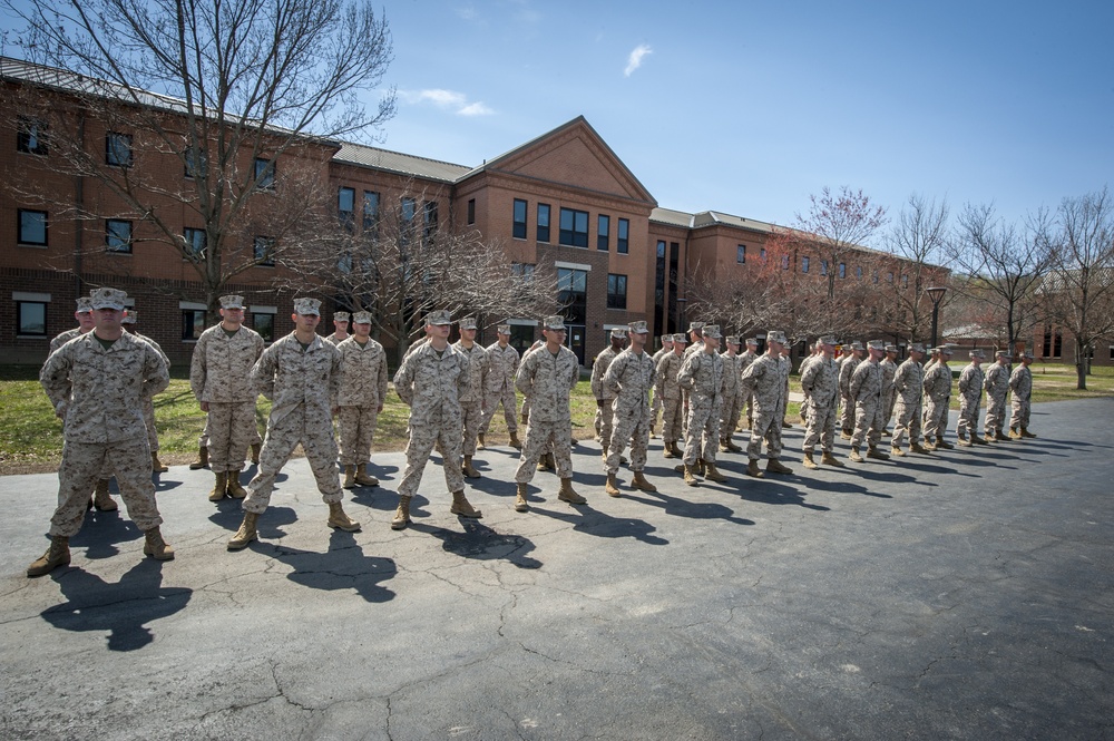 Charlie Company Commanding Officer Inspection