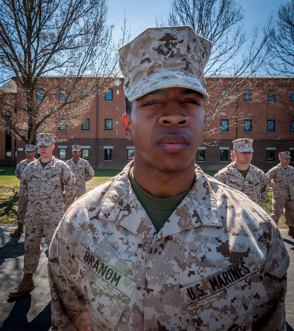 Charlie Company Commanding Officer Inspection