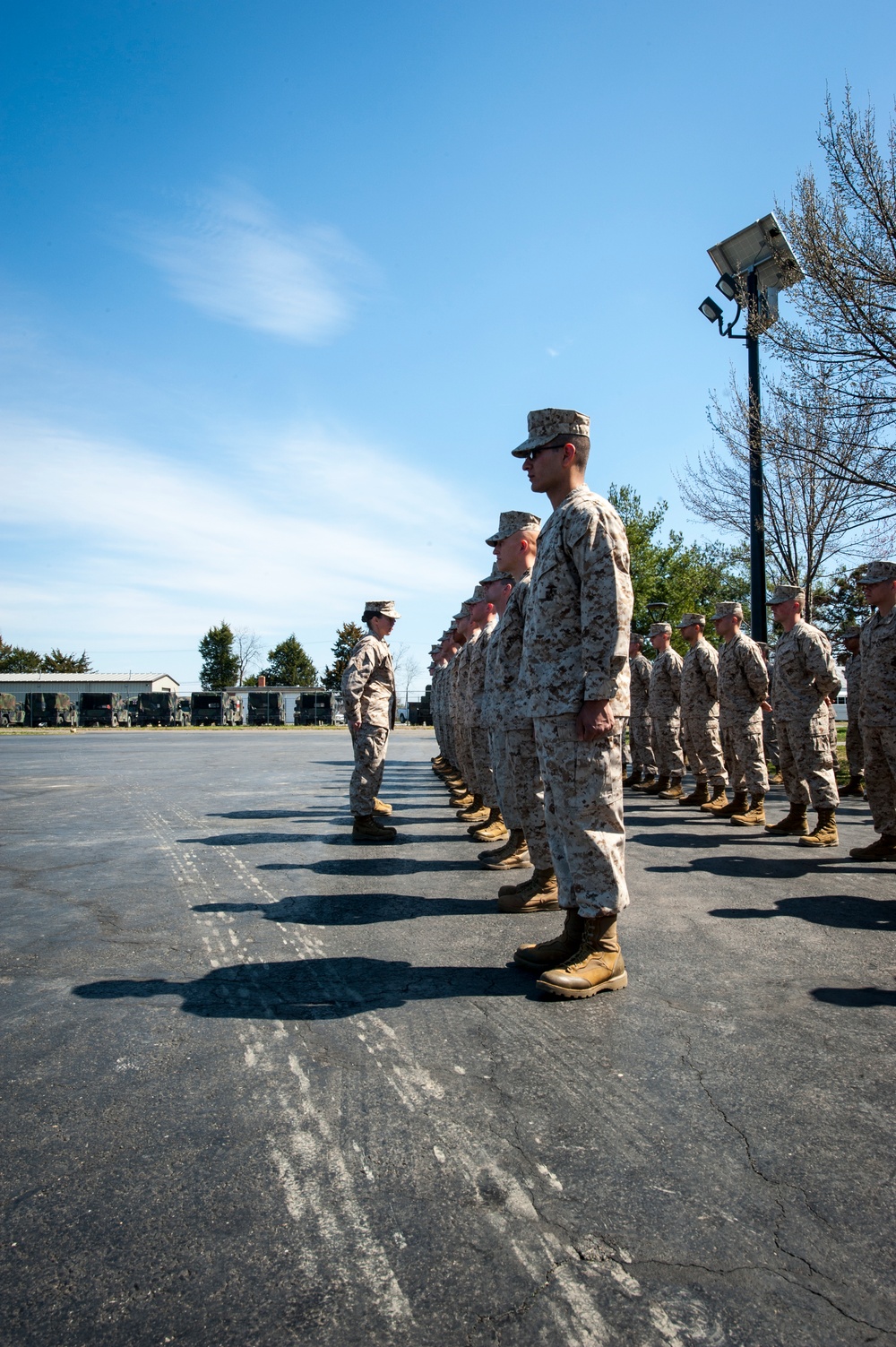 Charlie Company Commanding Officer Inspection