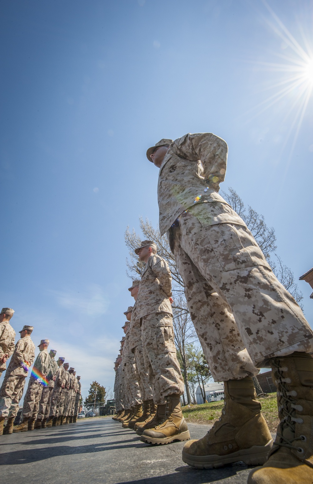 Charlie Company Commanding Officer Inspection