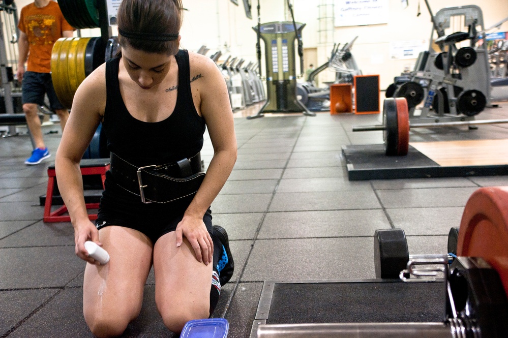 La Muerte lifts; Airman pursues powerlifting conquest