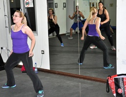 Volunteer instructor helps keep deployed military fit to fight