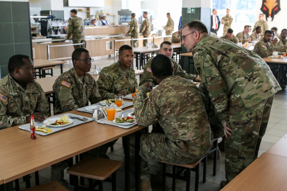 USAREUR commander visits Soldiers in Lithuania