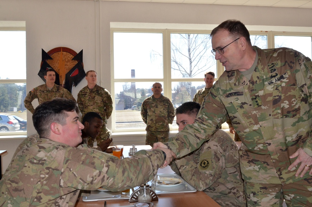 USAREUR commander visits Soldiers in Lithuania