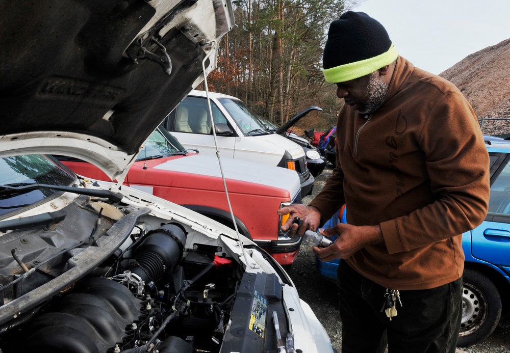 86th FSS recycles, disposes of vehicles