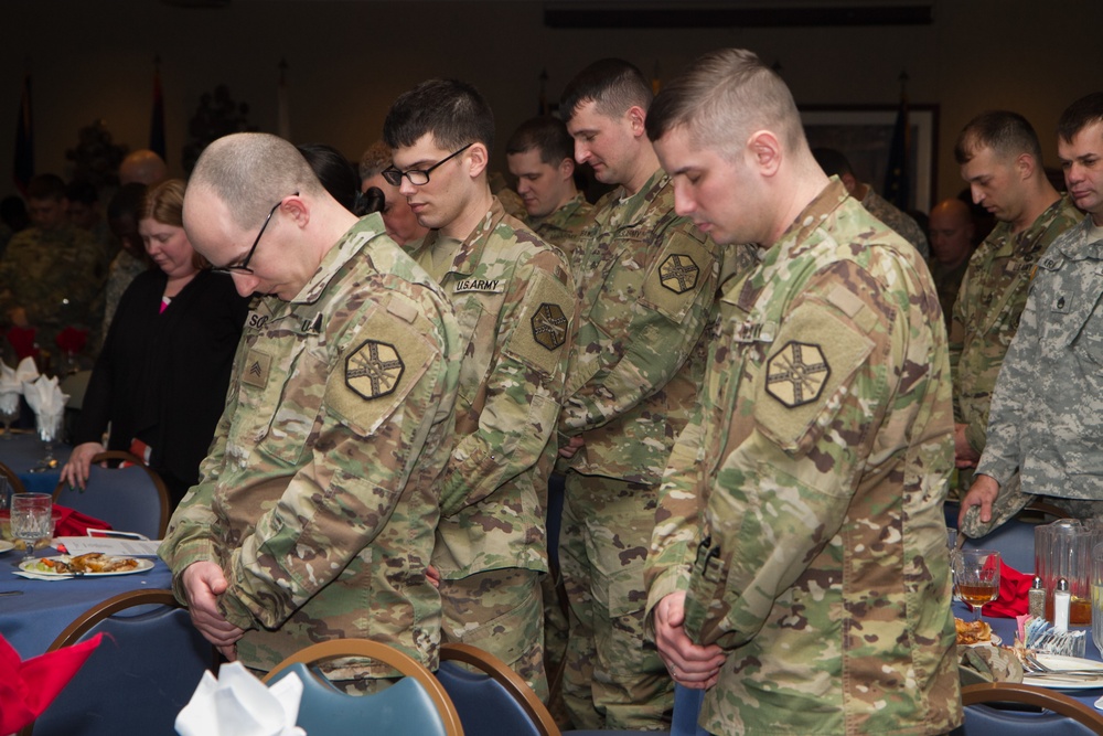 Soldiers feed the body, nourish the soul during National Prayer Luncheon