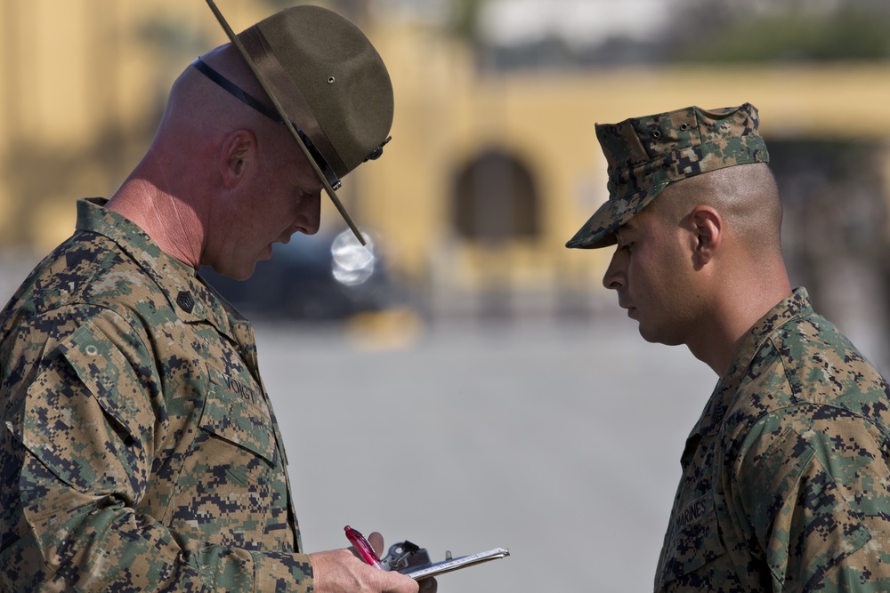 Drill Instructor School Drill Practice