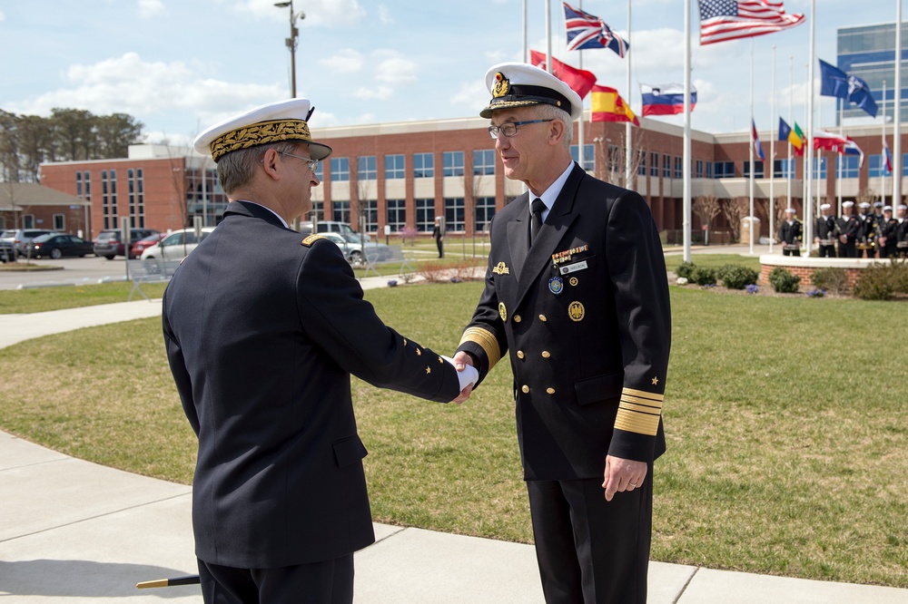 Allied Command Transformation change of responsibility signing ceremony